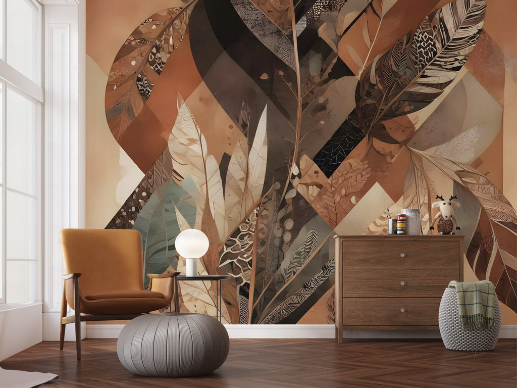 Éventail de Feuilles