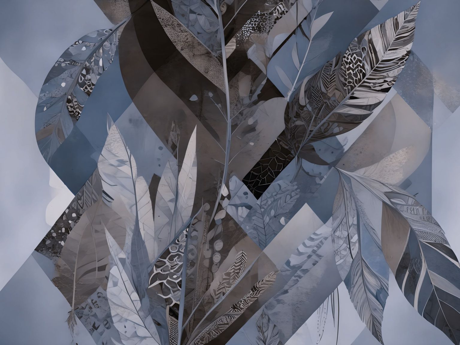 Éventail de Feuilles